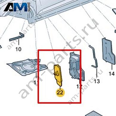 Проставка Volkswagen T-Roc Cabrio 2020-2024 2GC810949Купить проставку 2GC810949 для Фольксваген Т-рок Кабриолет 2020-2024- гарантия наличия