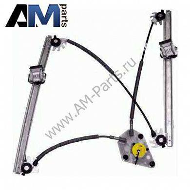 Механизм стеклоподъемника без эл.двиг. передний левый Polo 2 двери 6R3837461L