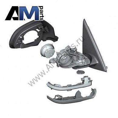Привод зеркала правый BMW X6 (F16) (черный) 51167416146