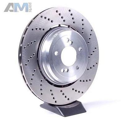 Оригинальный задний правый тормозной диск 370X24 34212282808 на BMW 5 Серии (E60) M5