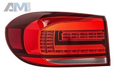 Фонарь задний наружный левый (2SD011715051) HELLA для Volkswagen Tiguan I (2012-2016)