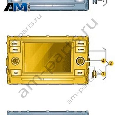 Панель управления и индикации с сенсорным экраном, радио, слотом для карт SD и Bluetooth Volkswagen T-Roc Cross 2019-2024 2GM035869Купить панель управления и индикации с сенсорным экраном, радио, слотом для карт SD и Bluetooth 2GM035869 для Фольксваген Т-рок Кросс 2019-2024- акция