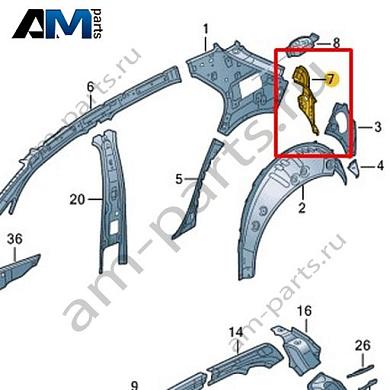 Усилитель канала уплотнителя Volkswagen id3 2020-2024 10A813331Купить усилитель канала уплотнителя 10A813331 на Фольксваген id3 2020-2024- минимальная цена