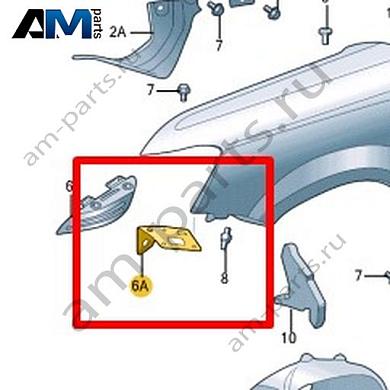Замыкающая панель Volkswagen Taos 2021-2023 2GL821108Купить замыкающую панель 2GL821108 Фольксваген Таос 2021-2023- минимальная цена