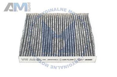 Фильтр салонный угольный для автомобилей концерна VAG JZW819653AКупить оригинальный фильтр салонный угольный для Ауди, Фольксваген, Шкода JZW819653A- Гарантия наличия