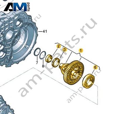 Дифференциал VAG 0A5409021GКупить дифференциал 0A5409021G на Фольксваген/Ауди/Шкоду- акция