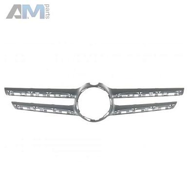 Решетка радиатора 2-х полосная (Цвет- IRIDIUM SILVER MATT) на Mercedes E W213 (2016-2023) A21388802609982