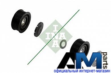 Ролик обводной Фольксваген Туарег 3.0 TDI (204 л.с.) 532016010 INA