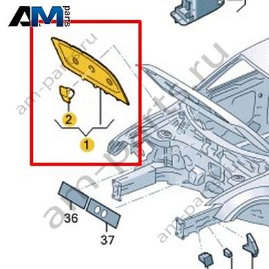 Шумоизоляция капота Volkswagen T-Roc 2018-2024 2GA863831AКупить шумоизоляцию капота 2GA863831A Фольксваген Т-рок 2018-2024 по минимальной цене