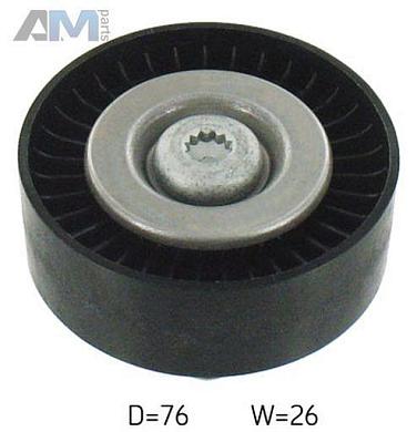 Паразитный ролик ремня генератора SKF (VKM31307) для Audi A6 (С6) 2004-2011 2.4 (177 л.с.)