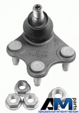 Шаровая опора правая Фольксваген Поло 5 3390601 LEMFORDER