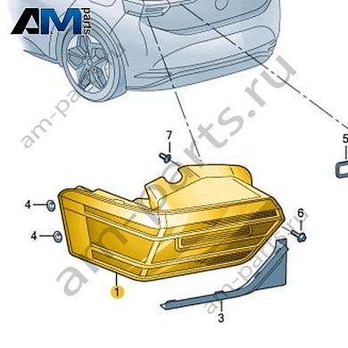 Светодиодный задний левый фонарь Volkswagen id3 2020-2024 10A945095BКупить светодиодный задний левый фонарь 10A945095B для Фольксваген id3 2020-2024- бесплатная доставка