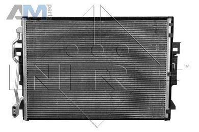 Радиатор кондиционера (NRF) 350218 для Mb ML 2011-2015 (W166) 350 (333 л.с.)