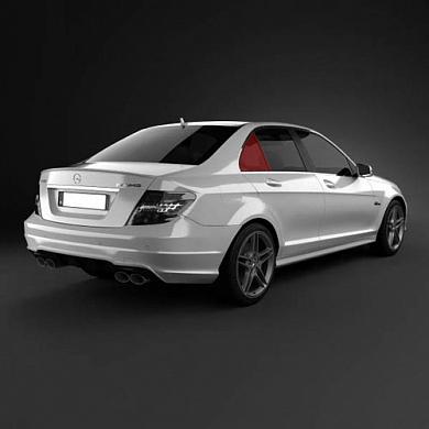 Стекло заднее правое (неподвижное) A204730360064 Mercedes C-klasse W204