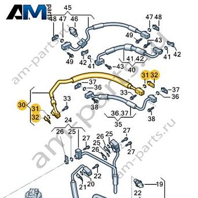 Трубопровод хладагента Volkswagen id3 2020-2024 1EA816524DКупить трубопровод хладагента 1EA816524D на Фольксваген id3 2020-2024- бесплатная доставка