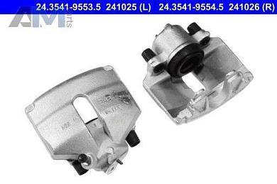 Суппорт передний левый (24354195535) ATE Audi A3 (8P) 2003-2012