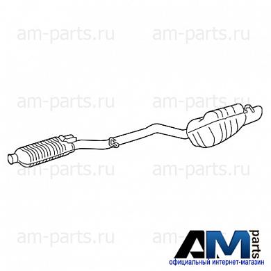 Задняя часть глушителя A2044903035 Мерседес C180 156л.с.