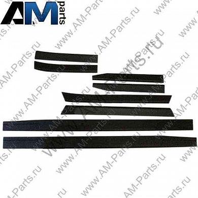 Накладки порогов пластик Октавия А5 KDA600001