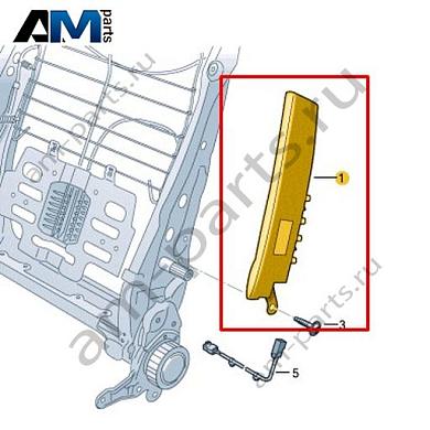 Модуль боковой подушки безопасности Volkswagen id3 2020-2024 10A880242EКупить модуль боковой подушки безопасности 10A880242E на Фольксваген id3 2020-2024- бесплатная доставка