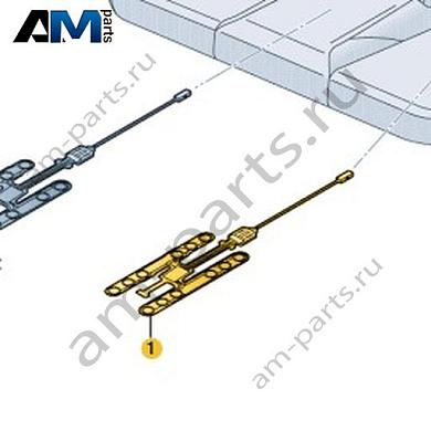 Вставка системы определения занятости сиденья Volkswagen id-Buzz 2023-2024 1T3963554DКупить вставку системы определения занятости сиденья 1T3963554D для Фольксваген id-Buzz 2023-2024 на выгодных условиях