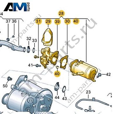 Уплотнитель VAG 03N131512LКупить уплотнитель 03N131512L на Фольксваген/Ауди/Шкоду на выгодных условиях