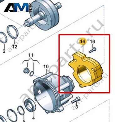 Демпфер крутильных колебаний VAG 0D7301307Купить демпфер крутильных колебаний 0D7301307 на Фольксваген/Ауди/Шкоду на выгодных условиях