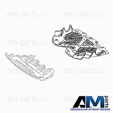 Защита двигателя средняя часть Mercedes S-class W222 (2017-2020) A2225243900