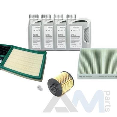 Оригинальный комплект ТО-1/3 Skoda Rapid 1.6 MPI (масло Special G 5W40)