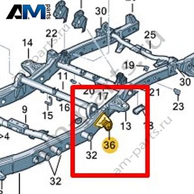 Крепежный элемент Volkswagen AMAROK 2017-2022 2H6803255Купить крепежный элемент 2H6803255 на Фольксваген Амараок 2017-2022 по минимальной цене