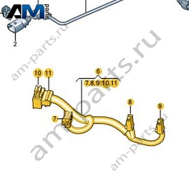 Кабель-адаптер Volkswagen T-Roc Cabrio 2020-2024 2GC971641Купить кабель-адаптер 2GC971641 Фольксваген Т-рок Кабриолет 2020-2024- бесплатная доставка