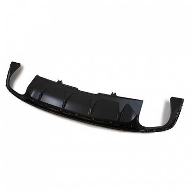 Спойлер заднего бампера темный хром (две трубы слева/справа) Ауди A5 (F5) 2016-2025 8W6807521DRU6