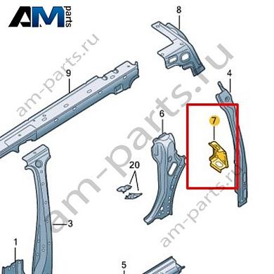 Перегородка стойки D Volkswagen id-Buzz 2023-2024 1T3809710AКупить перегородку стойки D 1T3809710A Фольксваген id-Buzz 2023-2024- бесплатная доставка