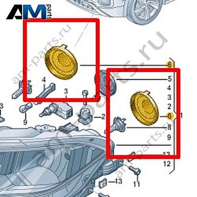 Заглушка фары Volkswagen T-Roc Cross 2019-2024 2GM941607Купить заглушку фары 2GM941607 Фольксваген Т-рок Кросс 2019-2024- бесплатная доставка