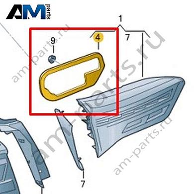 Уплотнитель Volkswagen T-Roc 2018-2024 2GA945197Купить уплотнитель 2GA945197 для Фольксваген Т-рок 2018-2024- минимальная цена
