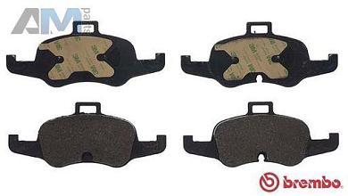 Передние тормозные колодки BREMBO P85160 на Audi TT (8S) 2014-2019