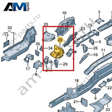 Усилитель Volkswagen id-Buzz 2023-2024 1N3803514Купить усилитель 1N3803514 Фольксваген id-Buzz 2023-2024- спец. Цена