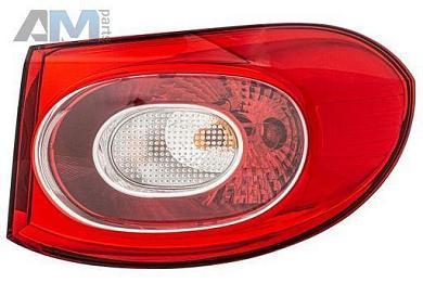 Фонарь задний правый наружный (2SD009691101) HELLA для Volkswagen Tiguan I (2007-2011)