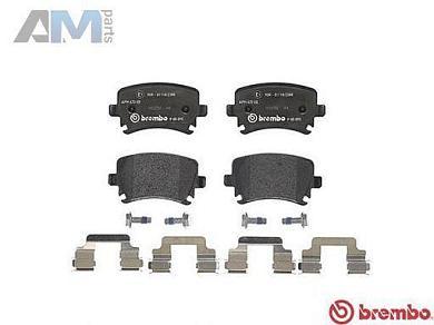 Задние тормозные колодки BREMBO P85095 для Volkswagen Scirocco (2008-2017)