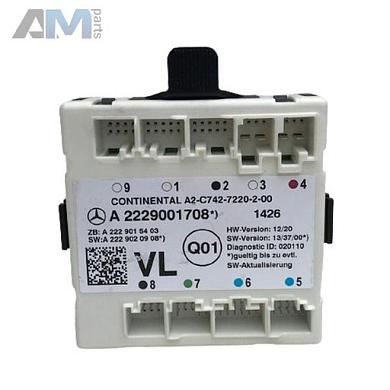 Блок управления передней левой двери на Mercedes C W205 (2014-2023) A2229001708