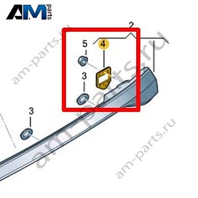 Уплотнитель заднего фонаря Volkswagen id-Buzz 2023-2024 1T3945197Купить уплотнитель заднего фонаря 1T3945197 Фольксваген id-Buzz 2023-2024- выгодные цены
