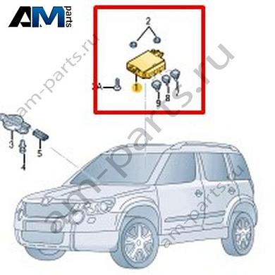 Блок управления парковочного ассистента Skoda Octavia A5 1Z0919475GКупить блок управления парковочного ассистента 1Z0919475G для Шкоды Октавия А5- минимальная цена