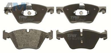 Передние тормозные колодки (GDB1882) TRW для BMW 5 серии (F10) 520d/520i/523i
