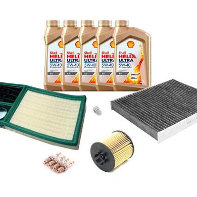 Комплект фильтров для ТО-2 Polo Sedan 1.6 с маслом Shell 5W40