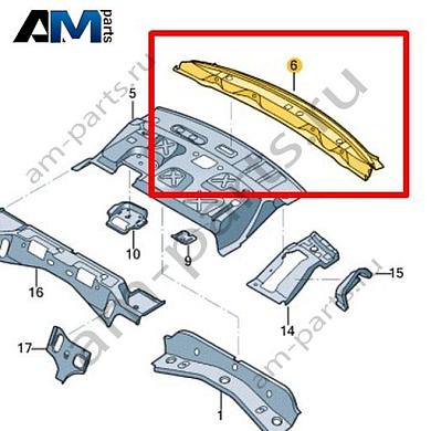 Распорка Volkswagen Jetta VII 2020-2024 17A813525Купить распорку 17A813525 на Фольксваген Джетта VII 2020-2024- минимальная цена