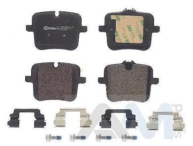 Задние тормозные колодки Brembo (P06109) на BMW X7 (G07) M50iX