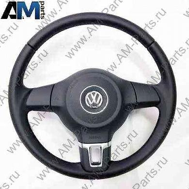 Рулевое колесо (кожа) Гольф 5 1Q0419091AAXKM