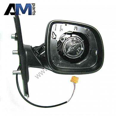 Механизм зеркала правый Transporter T5 (черный) 7H1857508AA9B9