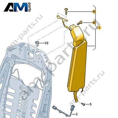 Центральный модуль подушки безопасности Volkswagen id3 2020-2024 10B880581DКупить центральный модуль подушки безопасности 10B880581D Фольксваген id3 2020-2024- минимальная цена