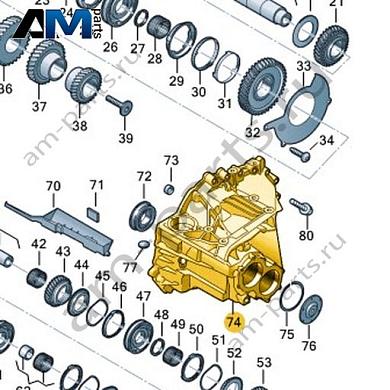 Картер коробки передач VAG 0C9301103HКупить картер коробки передач 0C9301103H Фольксваген/Ауди/Шкода- гарантия наличия