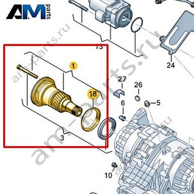 Ремкомплект VAG 0D3598072Купить ремкомплект 0D3598072 для Фольксваген/Ауди/Шкода- выгодные цены
